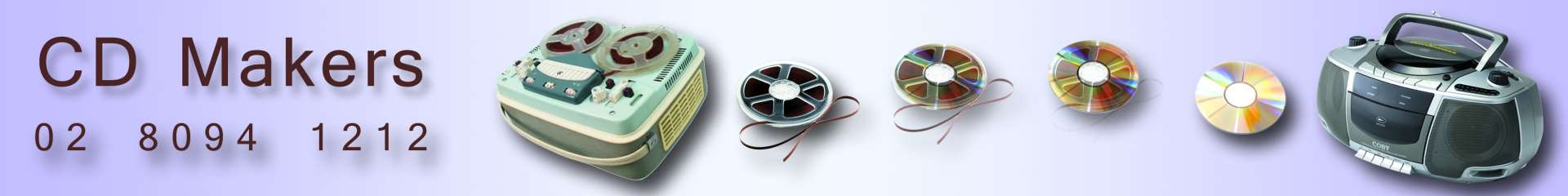 Audio and Video transfers to CD and DVD | CD Makers, Sydney, Australia